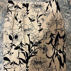 NWT Ann Taylor Floral Pencil Skirt